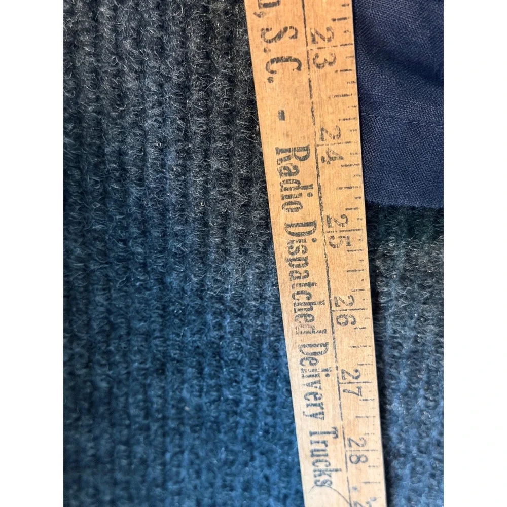 Quince Navy Black 100% European Linen Wide Leg Elastic Waist Pants XL High Rise
